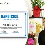 The Aura Beauty welcome a former customer as a new microblading candidate 1
