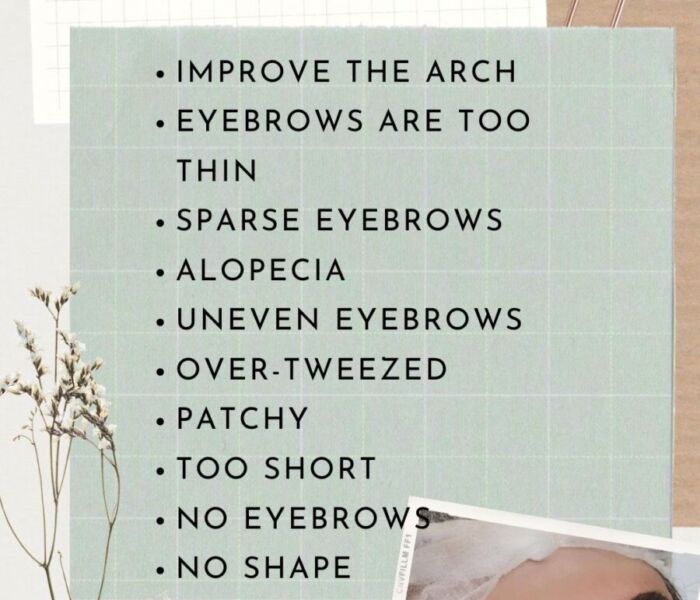 TOP REASONS Why men or women may want to enhance their #eyebrows