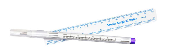 Sterile Surgical Ruler with Pen (3 pieces) 2