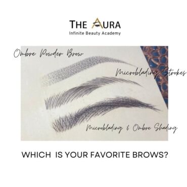Learn how to to draw brows from A to Z with Aura Beauty Academy 2