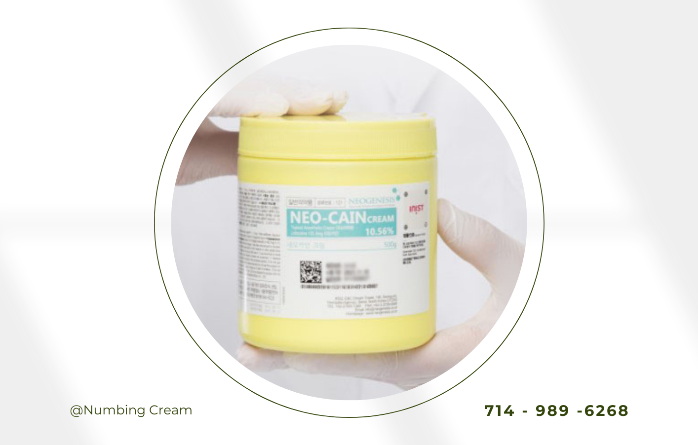 Where to buy Rapid and Effective Lidocaine 10.56% (Neo-Cain Cream) Neo-Cain is now available with the big size (500g) at The Aura Beauty.