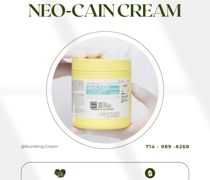 Where to buy Rapid and Effective Lidocaine 10.56% (Neo-Cain Cream) Neo-Cain is now available with the big size (500g) at The Aura Beauty, California
