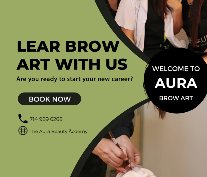Learn how to draw brows from the scratch at The Aura Beauty
