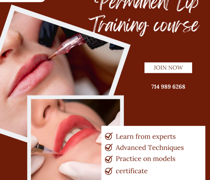 Enrollment for Permanent Lip Training course - Become a permanent lip cosmetic expert